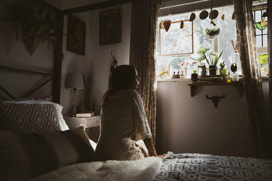 Half-dressed mornings, half-formed thoughts. The quiet weight of starting a day on empty.