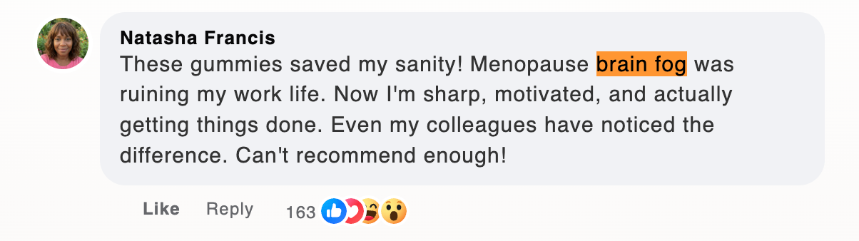Ankhway customer review — Brain Fog